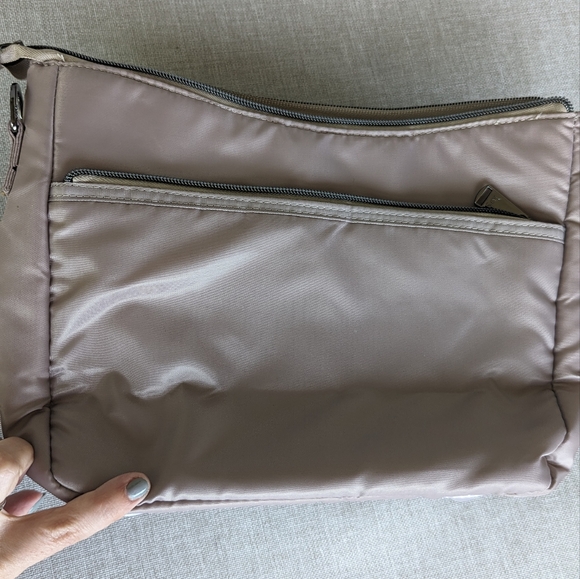 Lug Slider Crossbody in Sand Taupe - Picture 6 of 10
